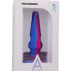 A-play - Groovy Anální kolík 12 cm - růžová/fialová/modrá