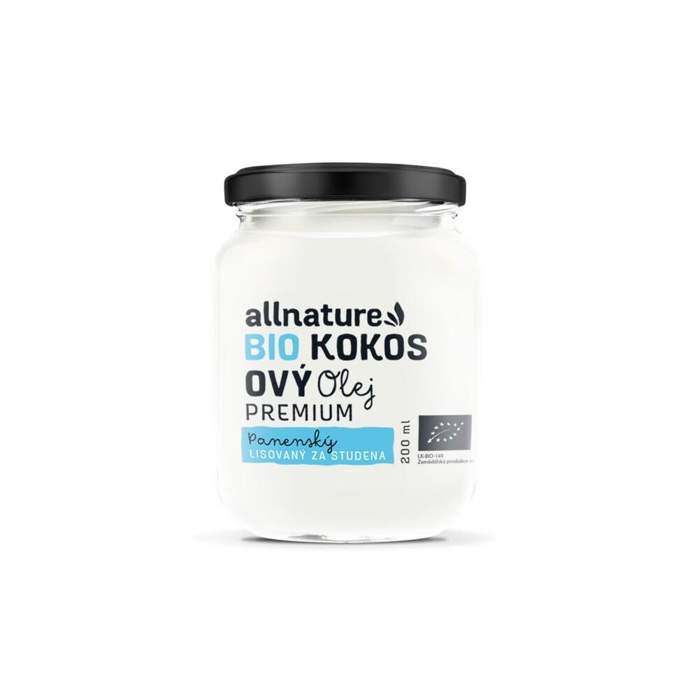 Allnature-Premium-BIO-Kokosovy-olej-200-ml Allnature Premium BIO Kokosový olej 200 ml