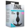 Anal Adventures Platinum Wave anální kolík černý