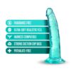 B Yours plus Dildo s přísavkou 19 cm - tyrkysové