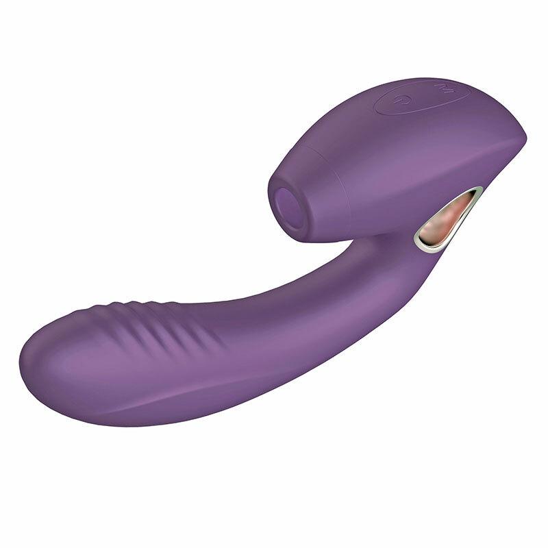 BASIC-X-Alyssa-stimulator-klitorisu-a-vibrator-2v1-zeleny-6 BASIC X Alyssa stimulátor klitorisu a vibrátor 2v1 zelený