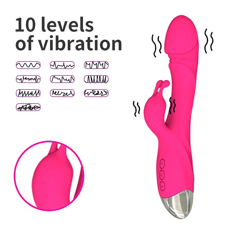 BASIC-X-Axel-rabbit-vibrator-ruzovy-2 BASIC X Axel rabbit vibrátor růžový