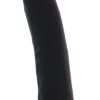 BASIC X Elio silikonové dildo s přísavkou černé