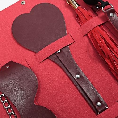 BASIC-X-Handbag-luxusni-BDSM-sada-cervena-10 BASIC X Handbag luxusní BDSM sada červená