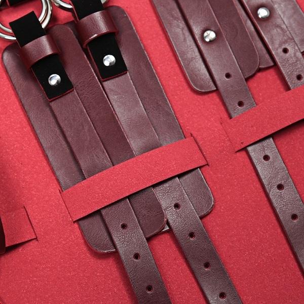 BASIC-X-Handbag-luxusni-BDSM-sada-cervena-8 BASIC X Handbag luxusní BDSM sada červená