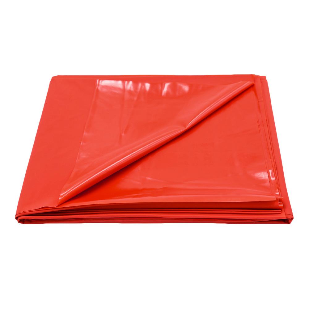 BASIC-X-Lakovane-lozni-pradlo-PVC-prosteradlo-cervene-2 BASIC X Lakované ložní prádlo - PVC prostěradlo červené
