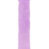 BASIC X Perry gelové dildo s přísavkou fialové vel. M