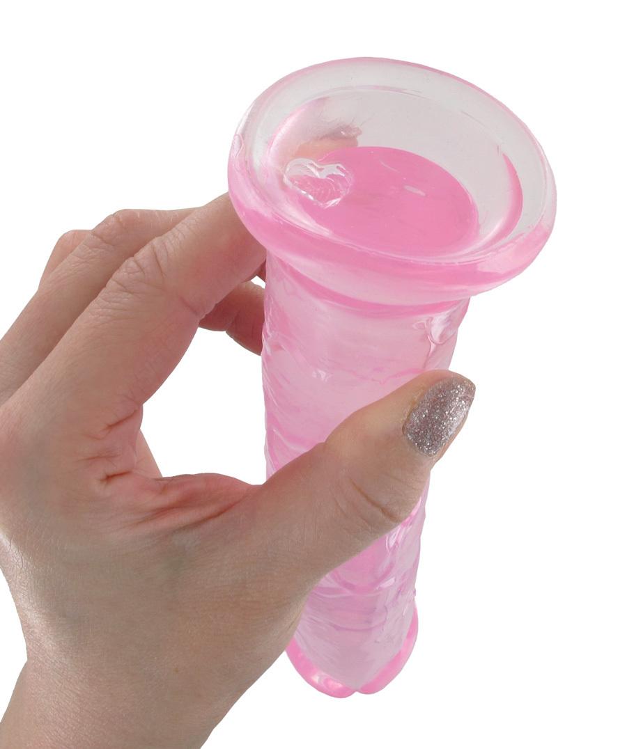 BASIC-X-Perry-gelove-dildo-s-prisavkou-fialove-vel.-M-6 BASIC X Perry gelové dildo s přísavkou fialové vel. M