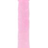 BASIC X Perry gelové dildo s přísavkou růžové vel. M