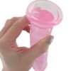 BASIC X Perry gelové dildo s přísavkou růžové vel. M