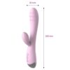 BASIC X Philip rabbit vibrátor světle růžový