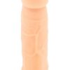 BASIC X Realistický zvětšující návlek na penis M - tělový