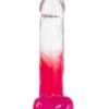 BASIC X Rocco - růžový penis s přísavkou M
