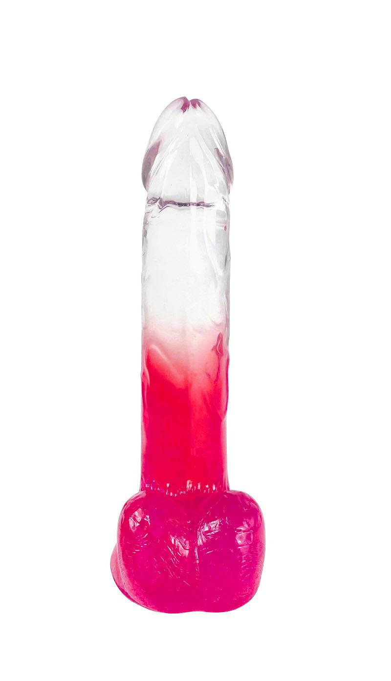 BASIC-X-Rocco-ruzovy-penis-s-prisavkou-M-6 BASIC X Rocco - růžový penis s přísavkou M