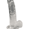 BASIC X Rocco transparentní penis s přísavkou S