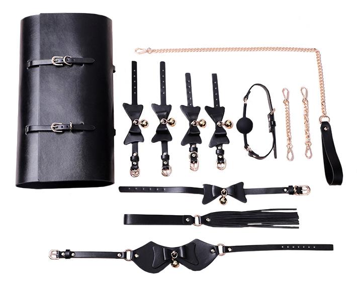 BASIC-X-Verona-luxusni-BDSM-sada-v-pouzdru-cerna-2 BASIC X Verona luxusní BDSM sada v pouzdru černá