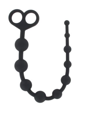 BASIC X anální šňůra černá