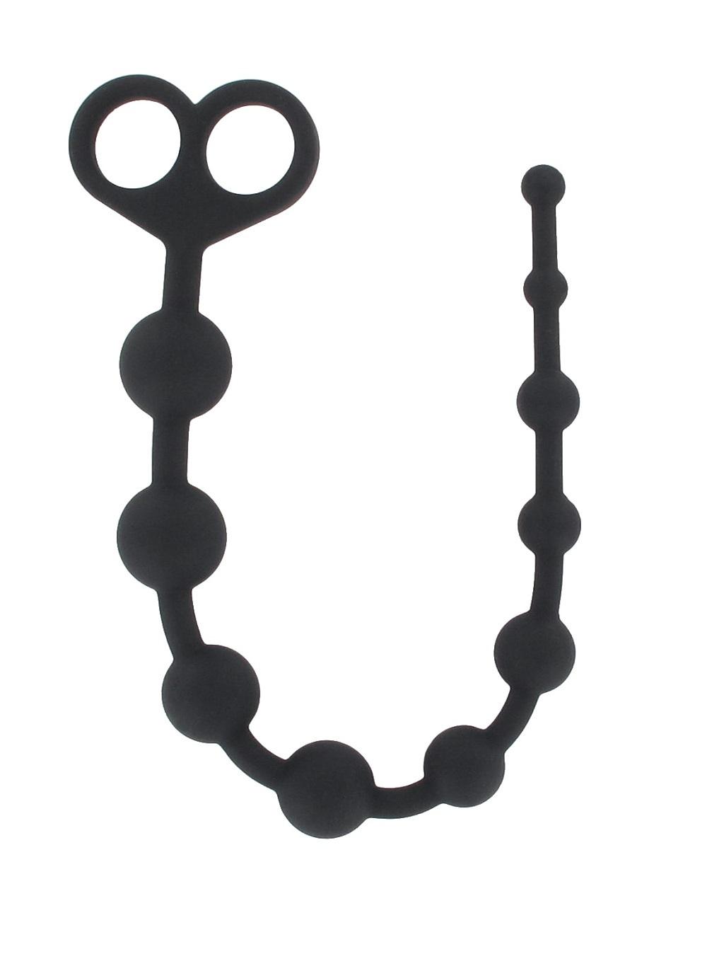 BASIC-X-analni-snura-cerna BASIC X anální šňůra černá