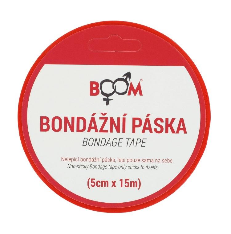 BOOM-Bondazni-paska-15-m-cervena-2 BOOM Bondážní páska 15 m - červená