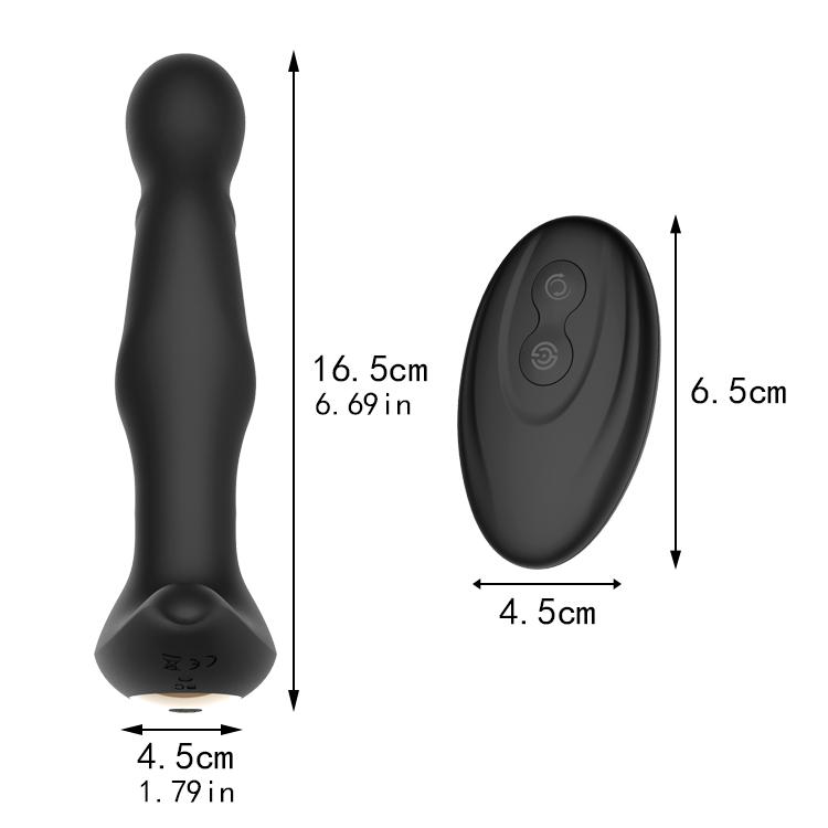 BOOM-Charles-II-stimulator-prostaty-na-dalkove-ovladani-cerny-6 BOOM Charles II stimulátor prostaty na dálkové ovládání - černý