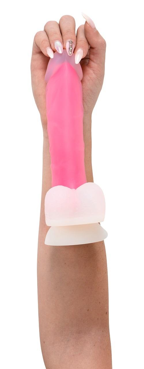 BOOM-Dual-Density-Dildo-cerne-10 BOOM Dual Density Dildo černé