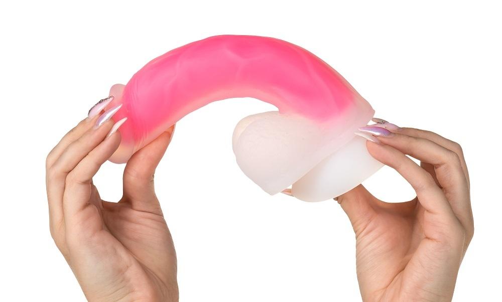 BOOM-Dual-Density-Dildo-cerne-12 BOOM Dual Density Dildo černé