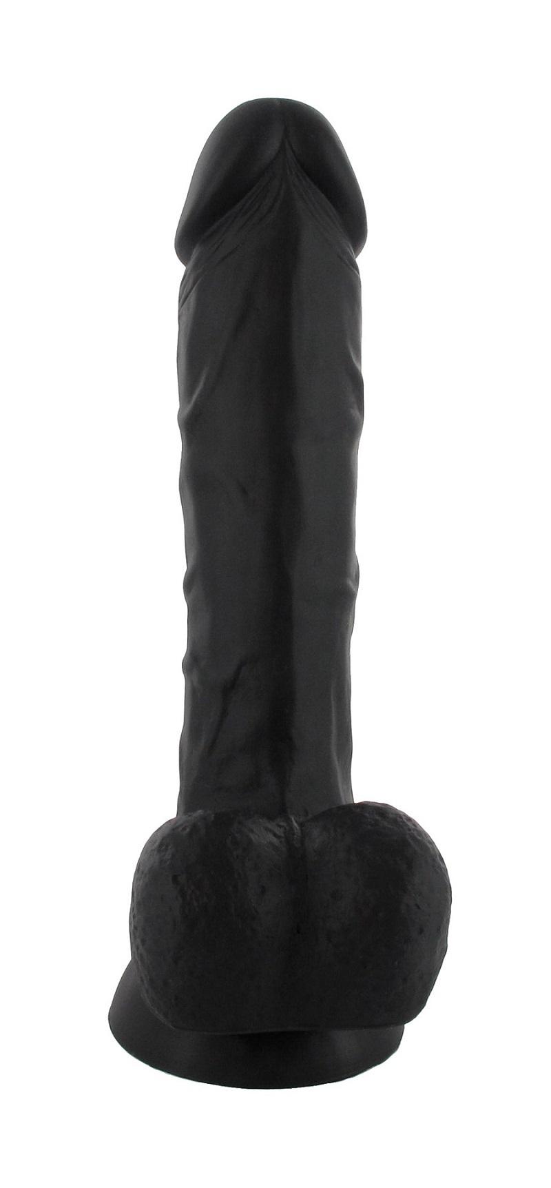 BOOM-Dual-Density-Dildo-vel.-L-cerne-14 BOOM Dual Density Dildo vel. L černé