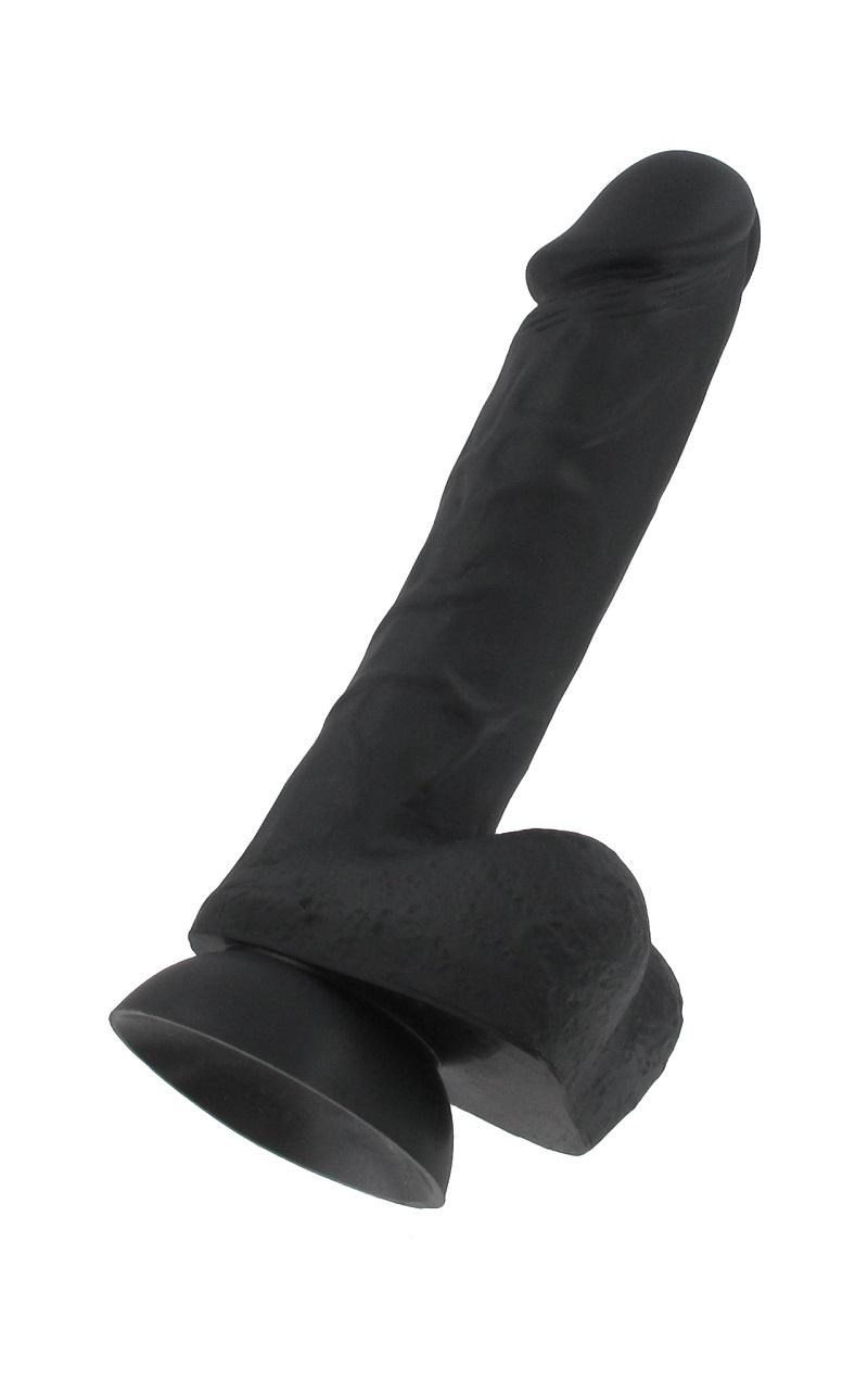 BOOM-Dual-Density-Dildo-vel.-L-cerne-6 BOOM Dual Density Dildo vel. L černé