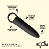 BOOM Finger vibrační kolíček - černý