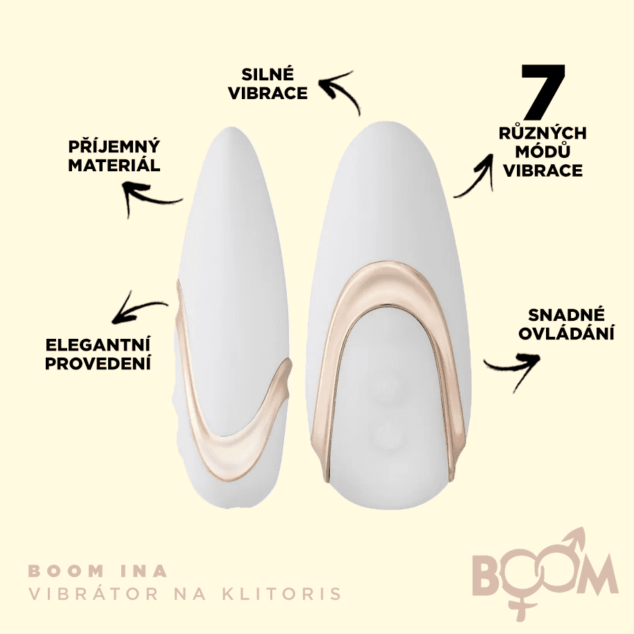 BOOM-INA-vibrator-na-klitoris-bily-2 BOOM INA vibrátor na klitoris bílý