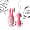 BOOM Rabbit&Balls 2v1  vibrační vajíčko růžové