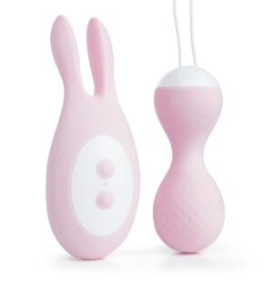 BOOM Rabbit&Balls 2v1 vibrační vajíčko růžové