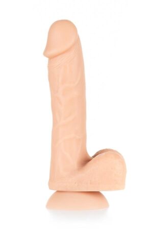 BOOM Růžovka silikonové dildo 22 cm
