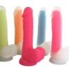 BOOM Světluška dildo svítící ve tmě 22cm