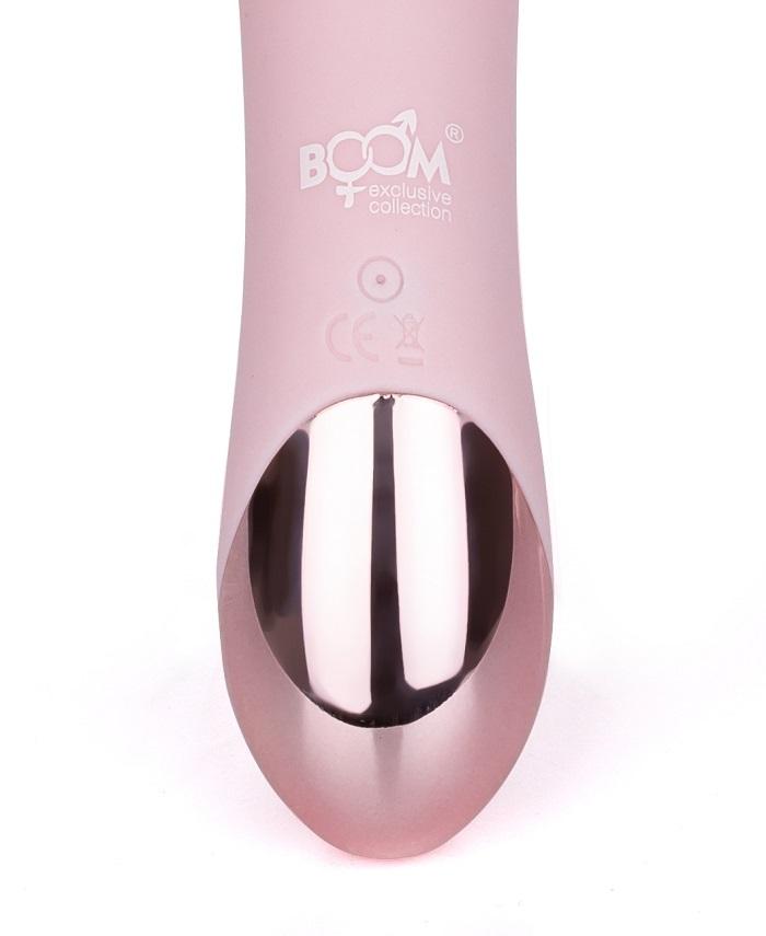 BOOM-The-Queen-rabbit-vibrator-ruzovy-12 BOOM The Queen rabbit vibrátor růžový