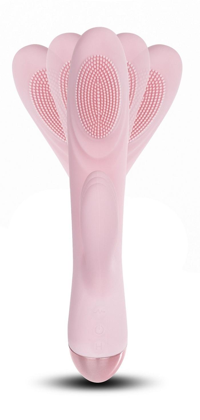 BOOM-The-Queen-rabbit-vibrator-ruzovy-4 BOOM The Queen rabbit vibrátor růžový