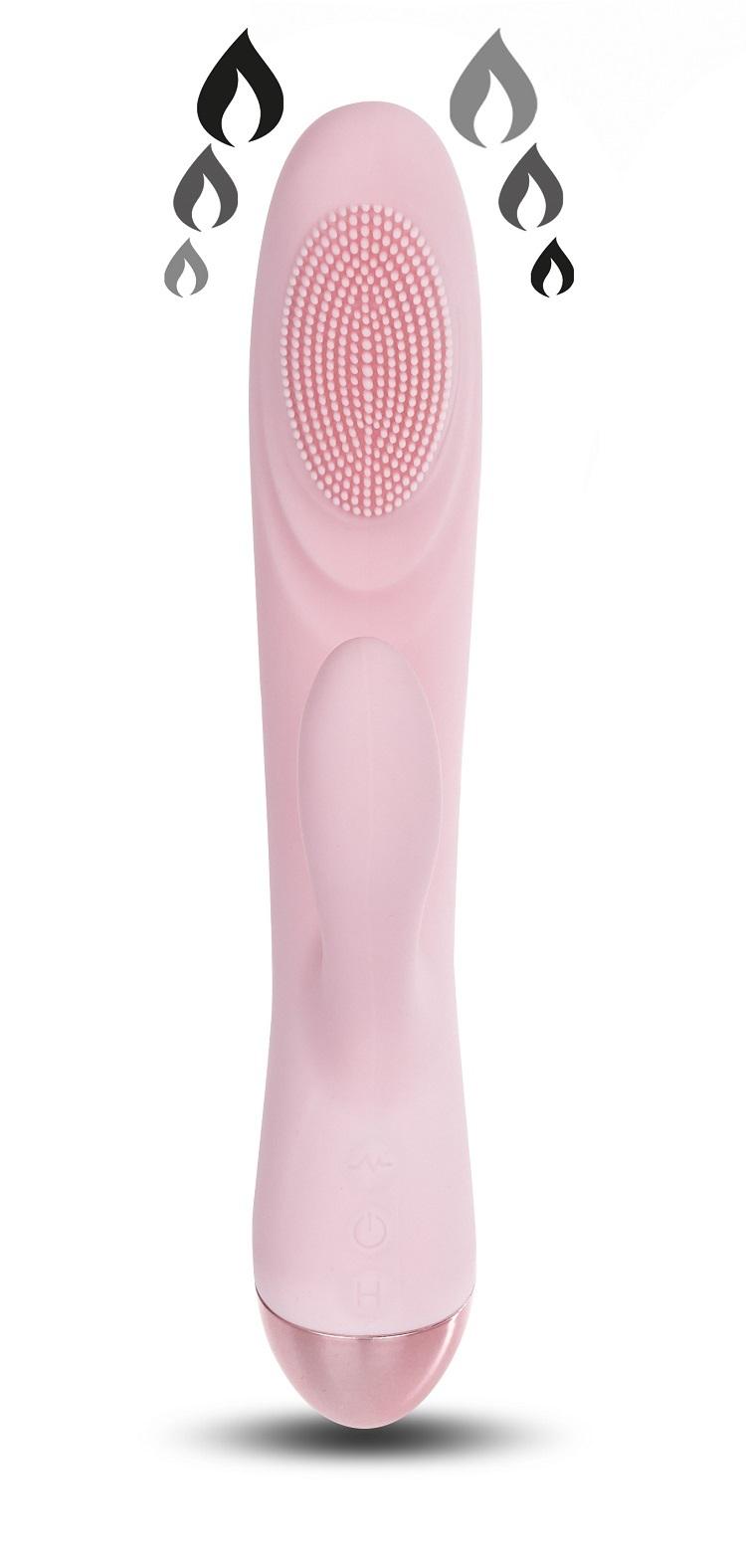 BOOM-The-Queen-rabbit-vibrator-ruzovy-6 BOOM The Queen rabbit vibrátor růžový