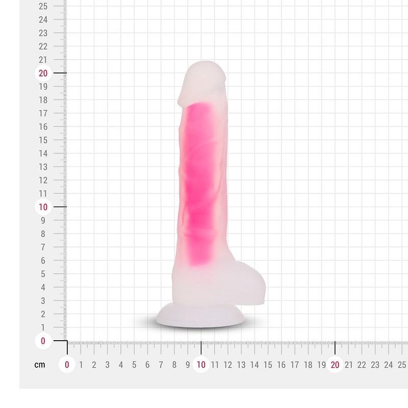 BOOM-silikonove-dildo-svitici-ve-tme-ruzove-6 BOOM silikonové dildo svítící ve tmě růžové