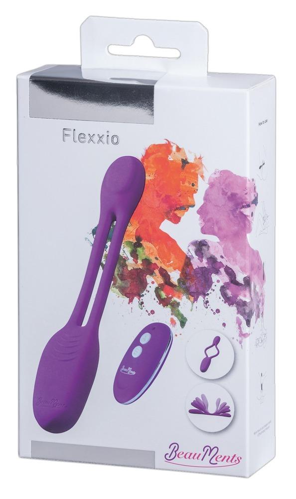 BeauMents-Flexxio-nejen-parovy-vibrator-5v1-fialovy-18 BeauMents Flexxio - nejen párový vibrátor 5v1 fialový