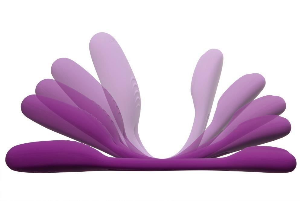 BeauMents-Flexxio-nejen-parovy-vibrator-5v1-fialovy-6 BeauMents Flexxio - nejen párový vibrátor 5v1 fialový