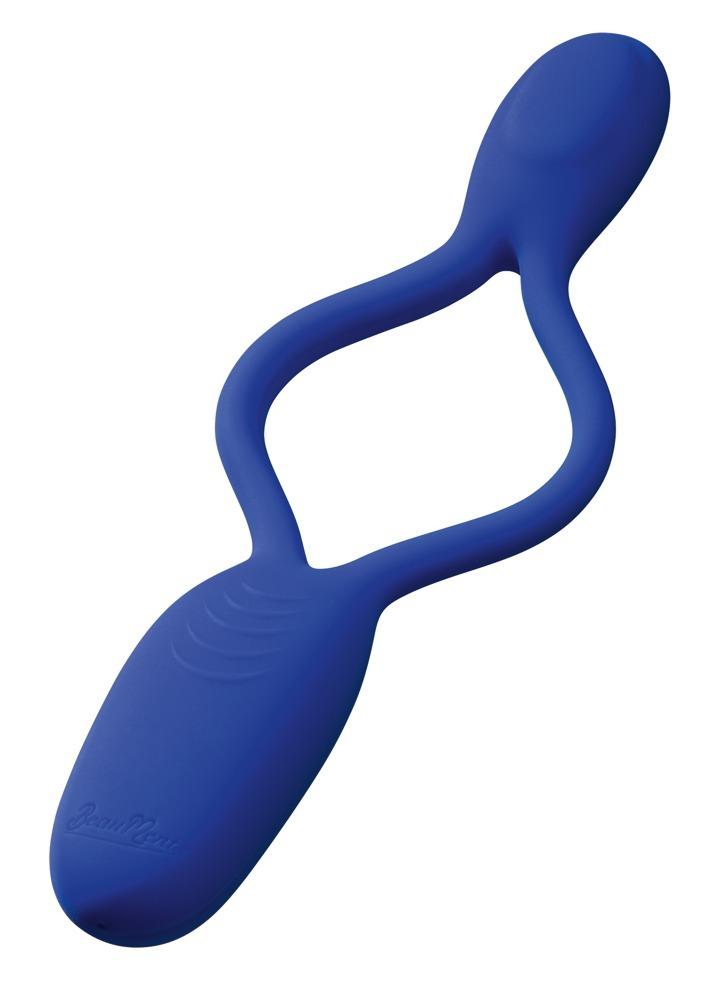 BeauMents-Flexxio-nejen-parovy-vibrator-5v1-modry-4 BeauMents Flexxio - nejen párový vibrátor 5v1 modrý