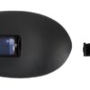 Black Velvets Remote Controlled Silicone Rotating & Vibrating Plug