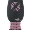 Black Velvets Remote Controlled Silicone Rotating & Vibrating Plug