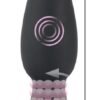 Black Velvets Remote Controlled Silicone Rotating & Vibrating Plug