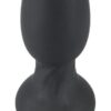 Black Velvets Remote Controlled Silicone Rotating & Vibrating Plug