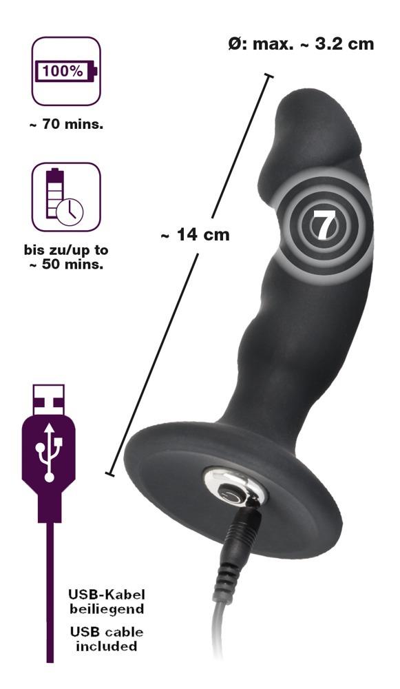 Black-Velvets-Stimulator-prostaty-vibracni-4 Black Velvets Stimulátor prostaty vibrační