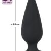 Black Velvets Těžký anální kolík M 75 g