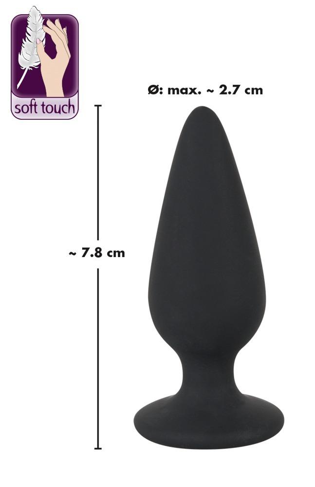 Black-Velvets-Tezky-analni-kolik-S-40-g-6 Black Velvets Těžký anální kolík S 40 g