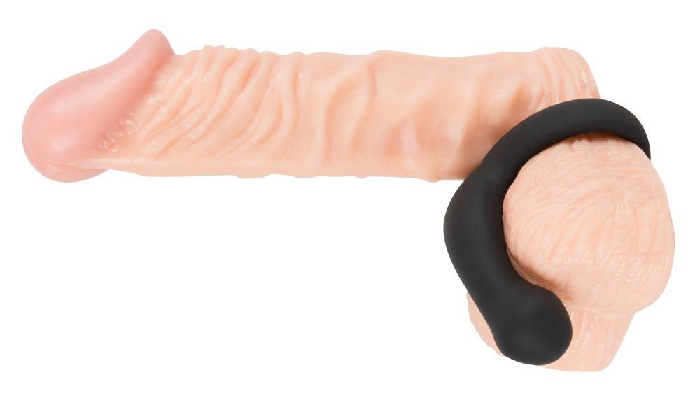 Black-Velvets-erekcni-krouzek-se-stimulatorem-10 Black Velvets erekční kroužek se stimulátorem