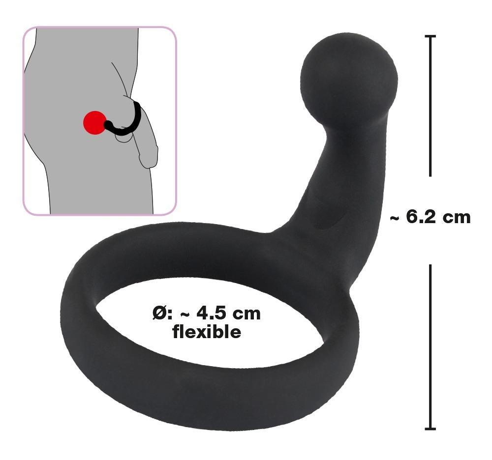 Black-Velvets-erekcni-krouzek-se-stimulatorem-14 Black Velvets erekční kroužek se stimulátorem